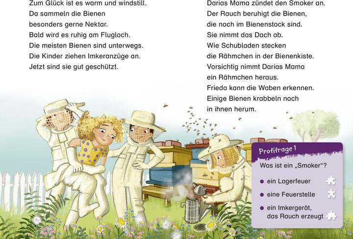 Actual product image Duden Leseprofi – Die Bienenretter, 2. Klasse (German, Luise Holthausen, Iris Hardt, 2022)