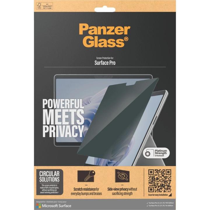 Produktbild PanzerGlass Ultra Wide Fit Privacy (1 Stück, 9, 11)