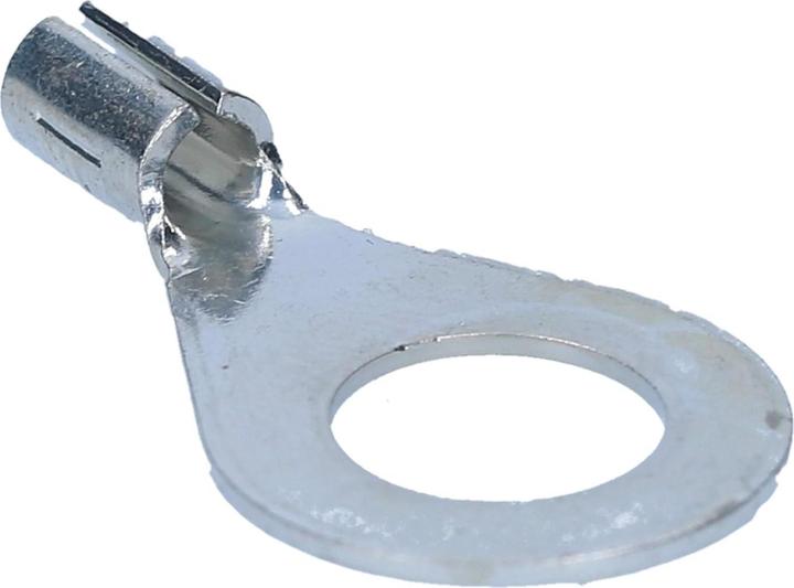 Produktbild Kalitec 10 Stück Lötkabelschuhe Ringform 4-6 mm² M6 Messing verzinnt DIN 64211