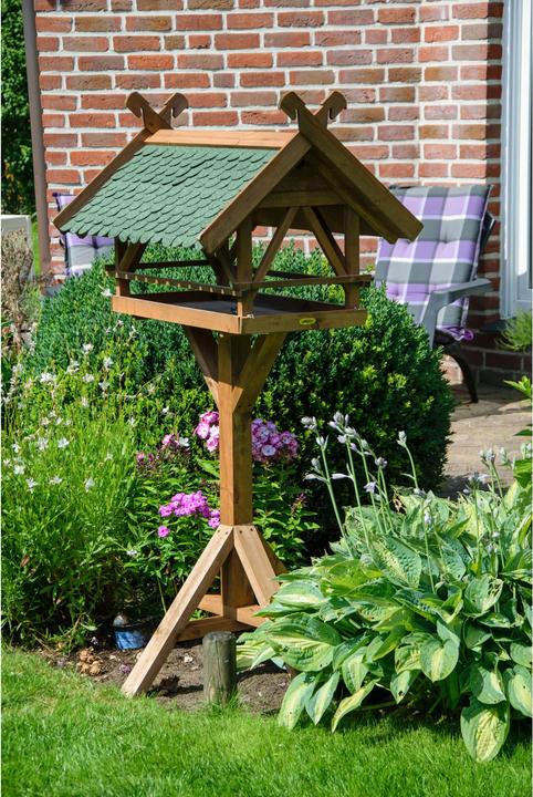 Image du produit Dobar Mangeoire pour oiseaux Westfalen avec support 78 x 62 x 148 cm