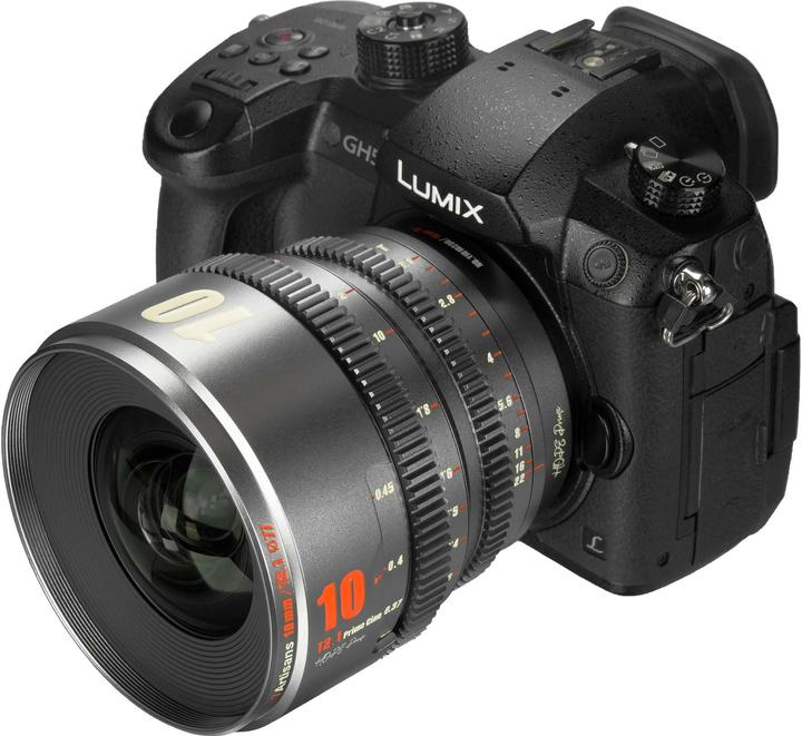 Produktbild 7artisans Festbrennweite 10mm T/2.1 – MFT (Micro Four Thirds)