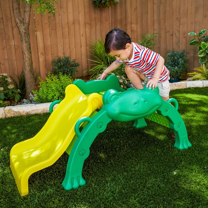Produktbild KidKraft Kletterrutsche Hüpfender Frosch