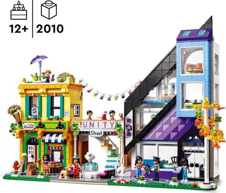 Actual product image LEGO City centre (41732, LEGO Friends)