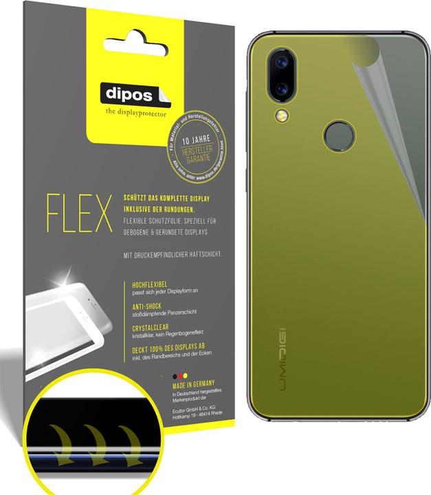 Actual product image Dipos Screen Protector Full-Cover 3D (3 Piece, Umidigi A3S)