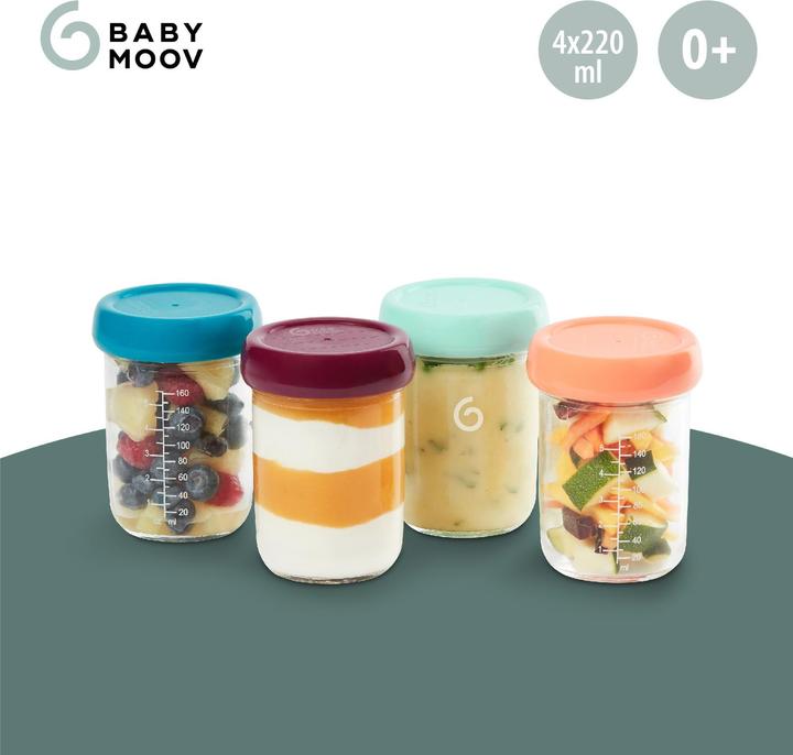 Immagine prodotto Babymoov Babybols in vetro, set di 4