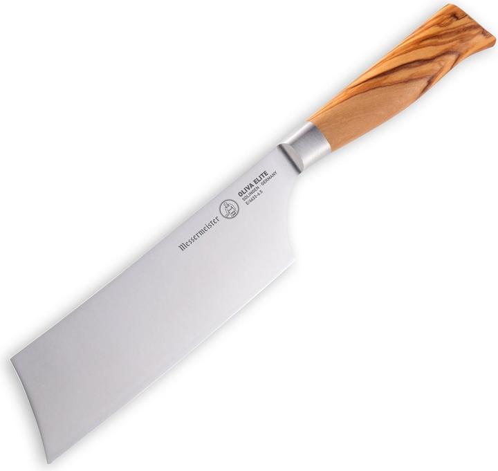 Immagine prodotto Messermeister Spelucchino Oliva Elite 16,5 cm, Natura/Argento (16.50 cm)