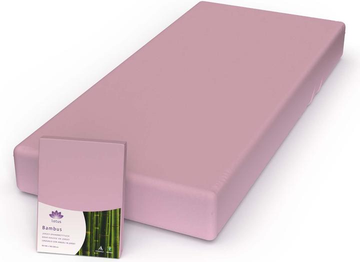 Actual product image Lotus Bettwaren Bamboo fitted sheet (90 x 190 cm, 100 x 200 cm, 90 x 200 cm)