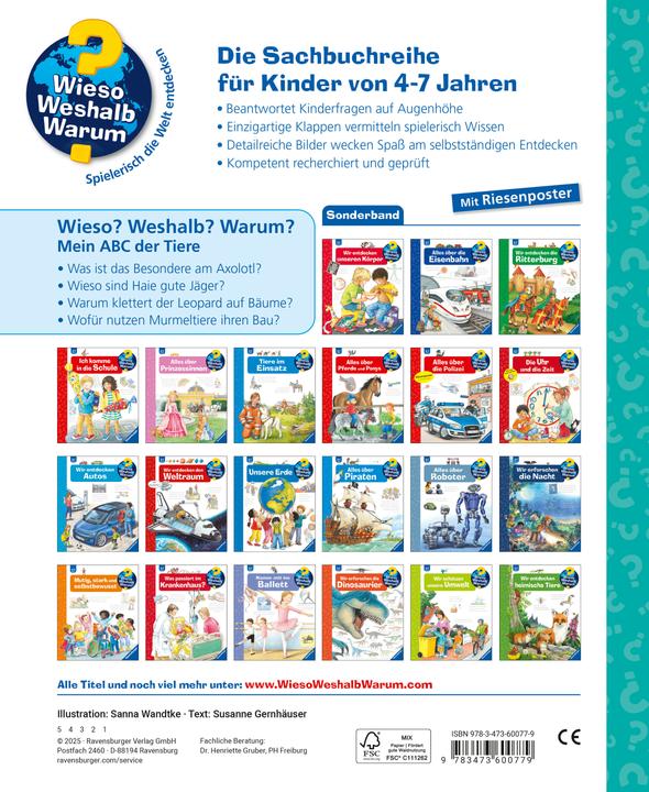 Produktbild Ravensburger Wieso? Weshalb? Warum? Sonderband - Mein ABC der Tiere (Deutsch)