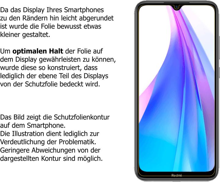 Produktbild Dipos Displayschutzfolie Antireflex (6 Stück, Xiaomi Redmi Note 8T)