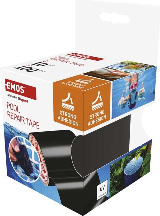 Immagine prodotto Emos Nastro di riparazione per piscine, 1 m x 100 mm, nero (100 mm)