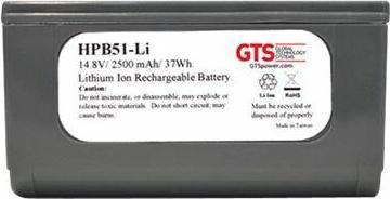 Produktbild Global Technology Systems HX3-LI - Akku - Schwarz - Sanyo - Lithium-Ion (Li-Ion) - 5200 mAh - 3,7 V