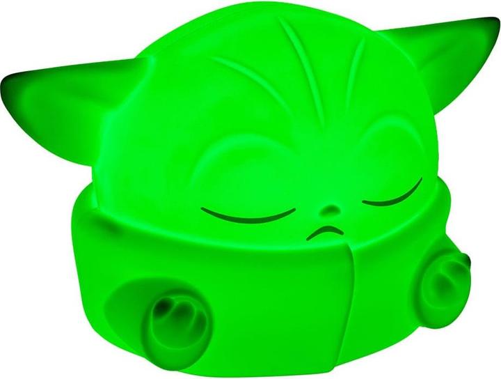 Actual product image Paladone Products Star Wars The Mandalorian Squishy Glo Silikon-Leuchte Grogu 15 cm