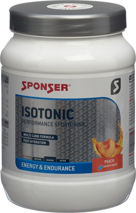 Produktbild Sponser Isotonic (Pfirsich, 1 Stk., 1000 g)