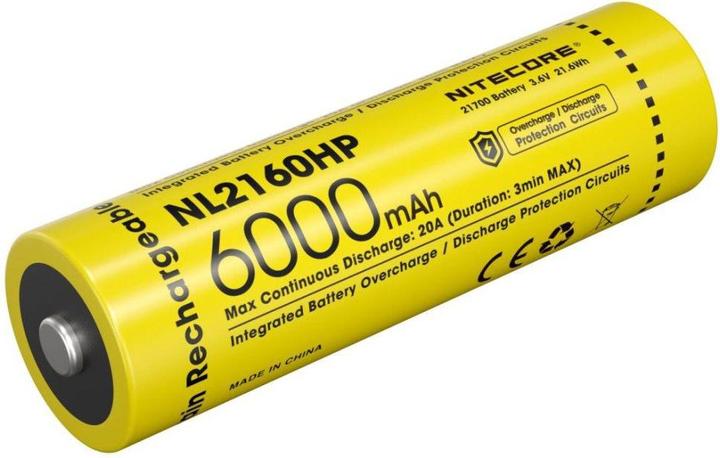 Nitecore NL2160HP (1 Stk., 21700, 6000 mAh)