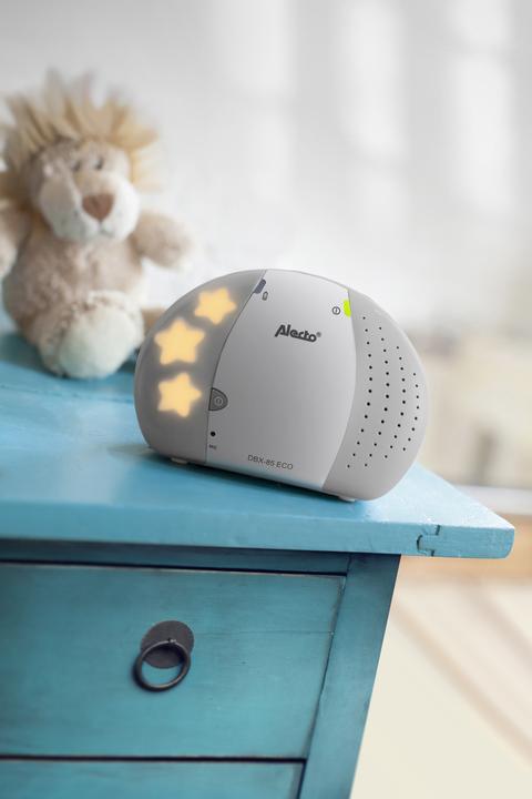 Image du produit Alecto Babyphone DECT économique, blanc/gris (Vidéo et audio, 300 m)