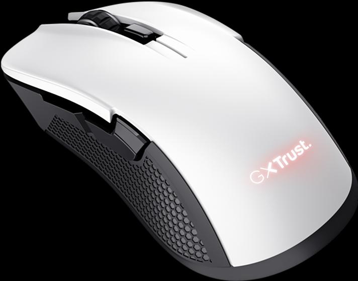 Actual product image Trust GXT 923 YBAR mouse Right-hand RF Wireless Optical 7200 DPI (Wireless)