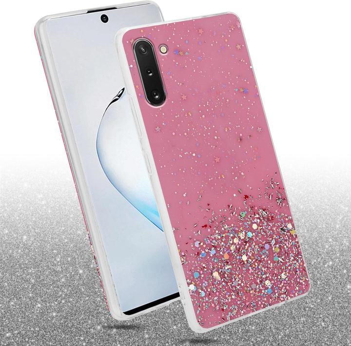 Produktbild Cadorabo TPU Cover funkelnder Glitter (Samsung Galaxy Note 10)