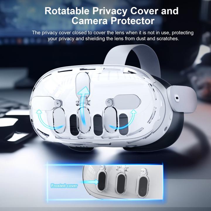 Actual product image Ueli Express Meta Quest 3 cover with camera protection