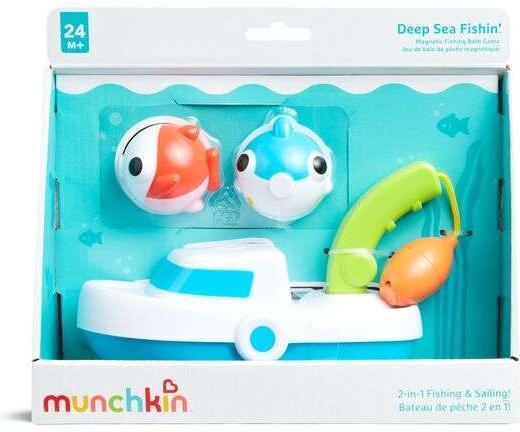 Actual product image Munchkin Bath Toy Boat, Deep Sea Fishin, 90008