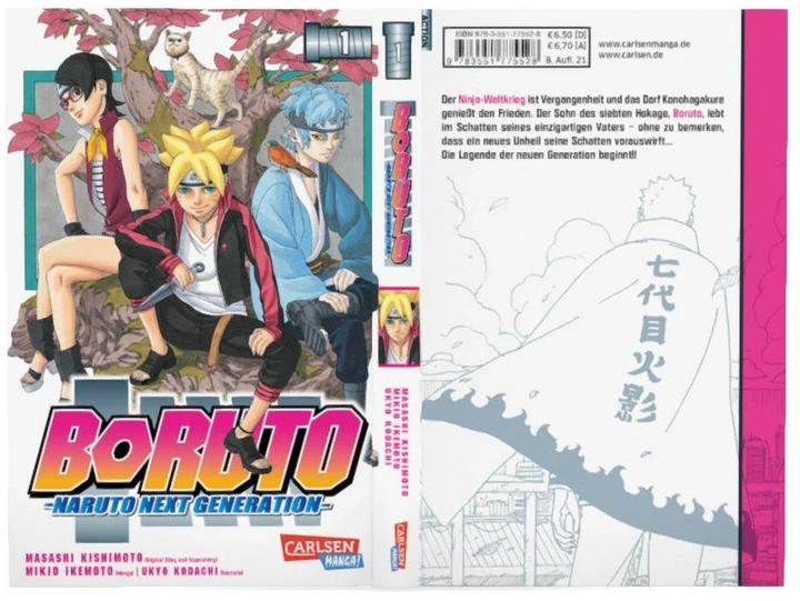 Productafbeelding Boruto - Naruto the next Generation 1 (Duits, Masashi Kishimoto, 2017)