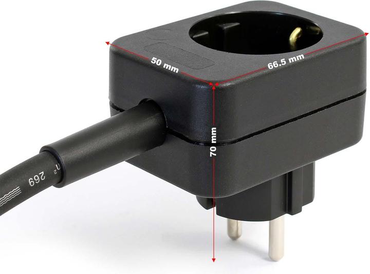 Actual product image XPOtool Wiltec Aquastop Float Switch for Filling Ponds 5m Cable Overflow Protection Regulating Water Level
