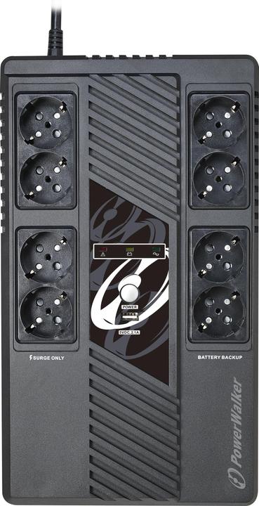 Actual product image Powerwalker VI 800 MS 800VA (480 VA, 480 W, Line-interactive UPS)