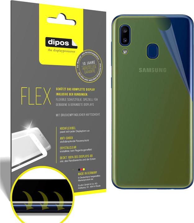 Actual product image Dipos Screen Protector Full-Cover 3D (2 Piece, Samsung Galaxy A20)