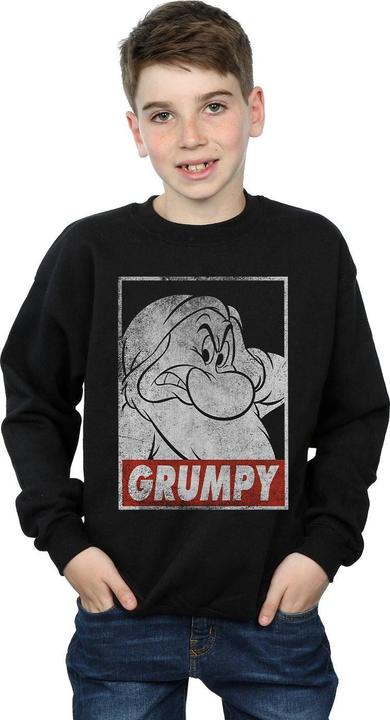 Produktbild Disney Snow White Grumpy Dwarf Poster Sweatshirt Jungen (140, 146)