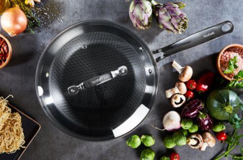 Produktbild Tefal Bratpfanne Eternal Mesh (24 cm, Bratpfanne, Edelstahl)