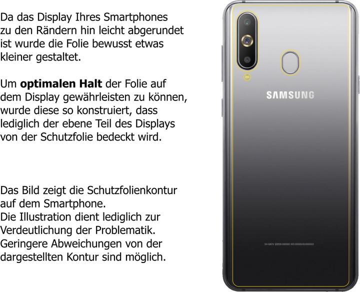 Produktbild Dipos Displayschutzfolie Antireflex (2 Stück, Samsung Galaxy M40)