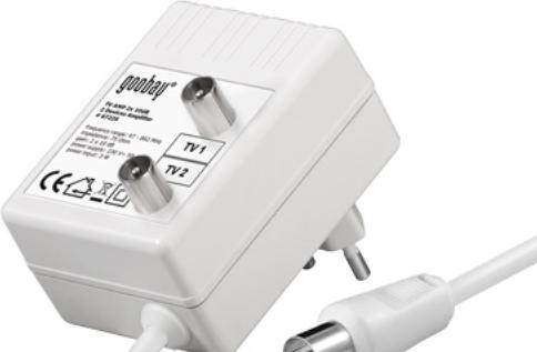 Produktbild Goobay Zweigeräte-Antennenverstärker (Verstärker)