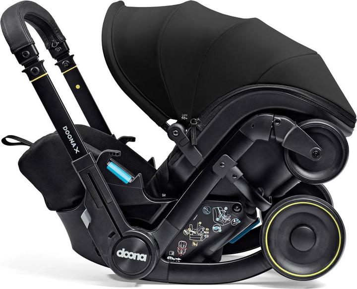Image du produit Doona Coque bébé X Nitro Black (Coque auto, Norme ECE R129/i-Size)