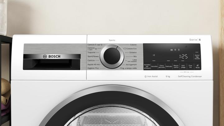 Produktbild Bosch Hausgeräte Serie 6 AutoDry Wärmepumpentrockner ITModell (9 kg, Links)