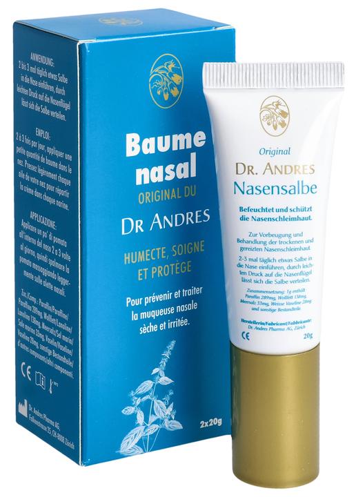 Actual product image Dr. Andres ANDRES Nasensalbe 2 Tb 20g (2 Piece)