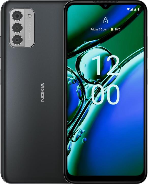 Nokia G42 5G (128 GB, Grey, 6.56", Dual SIM, 50 Mpx, 5G)