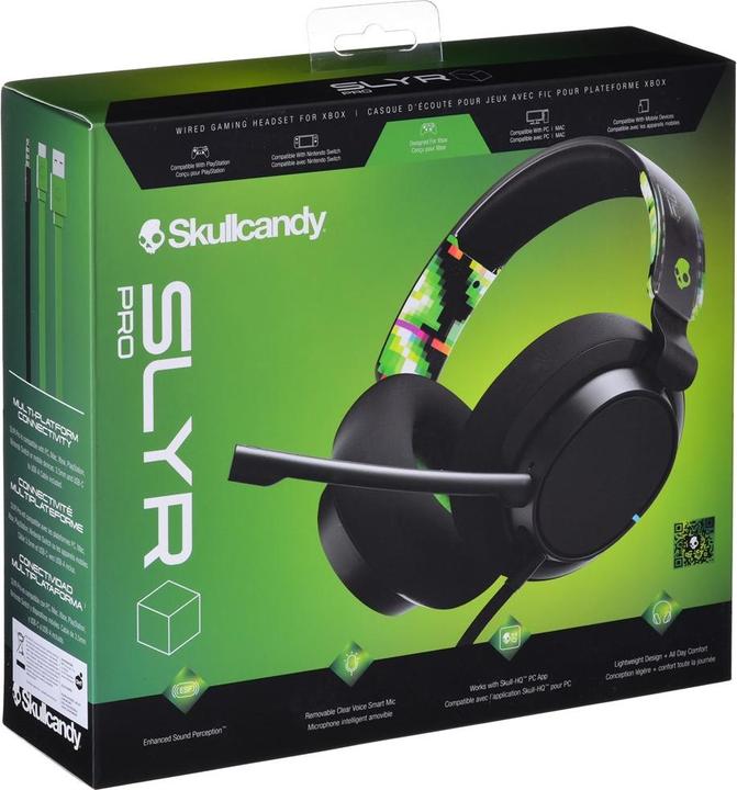 Actual product image Skullcandy Slyr Pro Xbox Gaming Wired Over Ear (Cable)