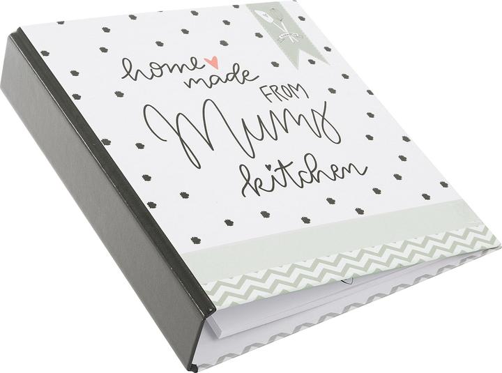 Actual product image Goldbuch Notebook for Recipes Homemade 21 x 22 cm (21 x 22 cm, Lined, Hardcover)