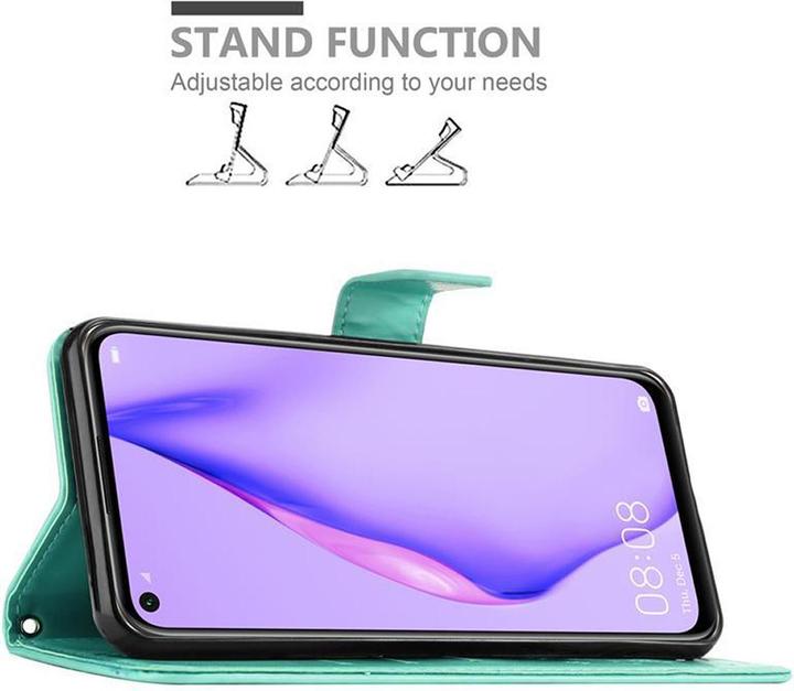 Image du produit Cadorabo Couverture du livre de fleurs (Huawei P40 Lite)