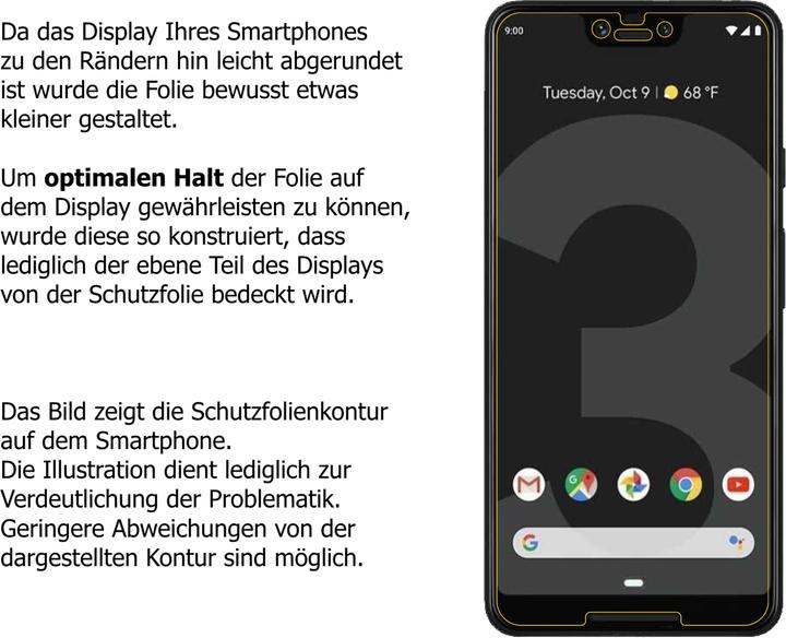 Actual product image Dipos Screen Protector Anti-Shock (2 Piece, HTC Exodus 1)