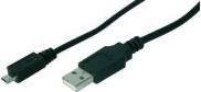 Produktbild Digitus USB A – USB Micro B (1 m, USB 2.0, 2.50 W)