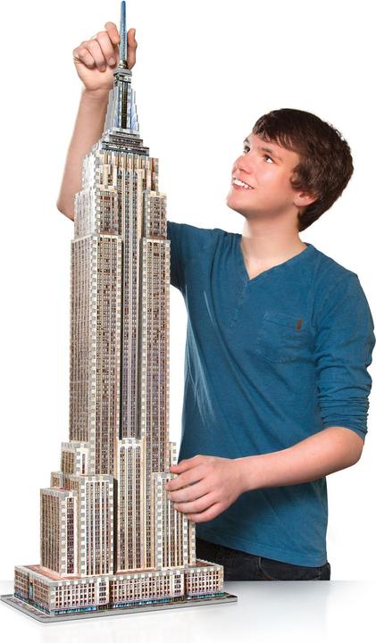 Actual product image Wrebbit 3D Empire State Building (975 pieces)