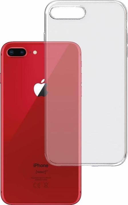 Image du produit 3MK Clear Case Back cover, Apple, iPhone 7 Plus/8 Plus, TPU, Transparent (Apple iPhone 7 Plus)