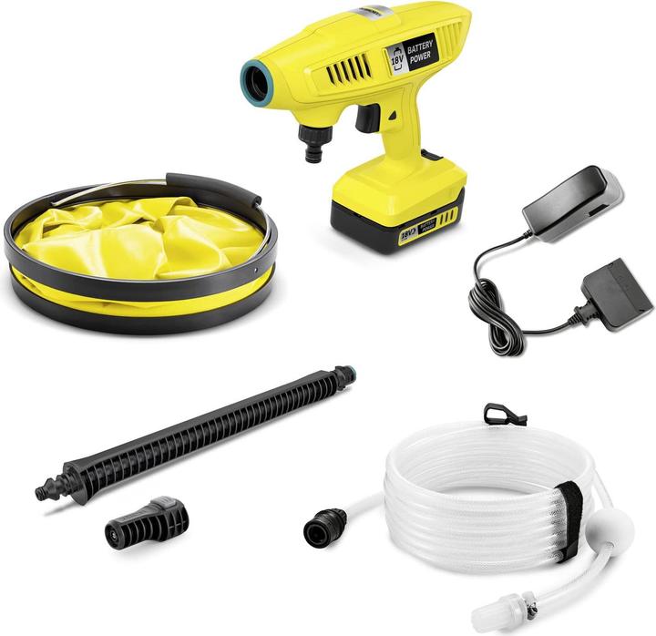 Kärcher Pressure Plovan Karcher KHB 4-18 Plus Baterry set (1.328-230.0) (Rechargeable battery operated)
