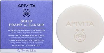 Produktbild Apivita Solid Foamy Cleanser - 80 Grams (Reinigungstücher)