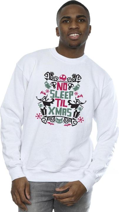 Image du produit Disney - Sweat THE NIGHTMARE BEFORE CHRISTMAS NO SLEEP TIL XMAS - Homme (5XL)