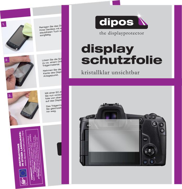 Produktbild Dipos Displayschutzfolie Crystalclear (Displayschutz, Canon EOS R)