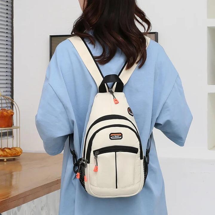 Produktbild Only-Bags.Store Mini-Rucksack Kleine Brusttasche Messenger Bag Sporttasche Reisetasche Rucksack Crossbody Bag