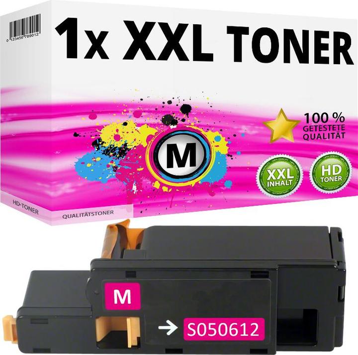 Produktbild Druckfuxx Toner Magenta kompatibel Epson Aculaser C1700 C1750N CX17NF CX17WF