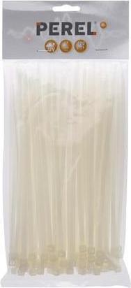 Actual product image Velleman NYLON CABLE BINDING SET - 4.6 mm x 200 mm - white (100 pcs.) (200 mm, 100 pcs.)