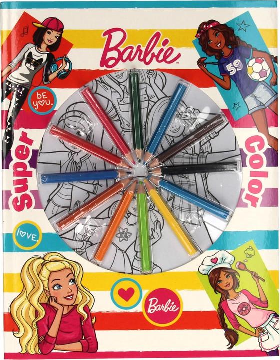 Immagine prodotto Libro da colorare Super Colour Barbie con matite